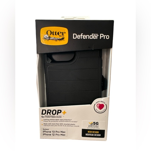 Otterbox Defender Series Pro IPhone iPhone 13 & 12 Pro Max Case - Picture 1 of 4